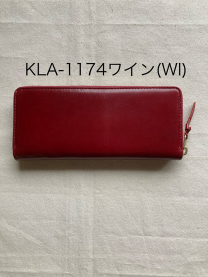 ウォレットロングラウンドファスナー長札・ケイト（Katie）・KLA-117
